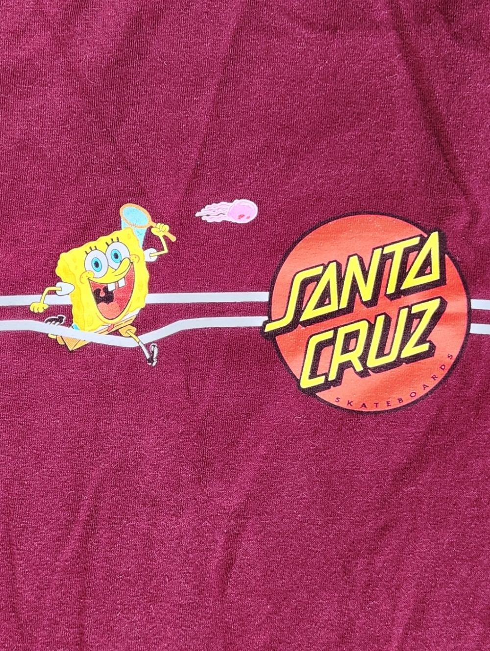 Santa Cruz x SpongeBob Skateboard Shirt